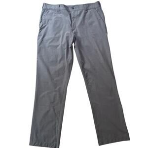 Duluth Trading Co Performance Technical Pants Mens 36x32 Grey Lightweight Active